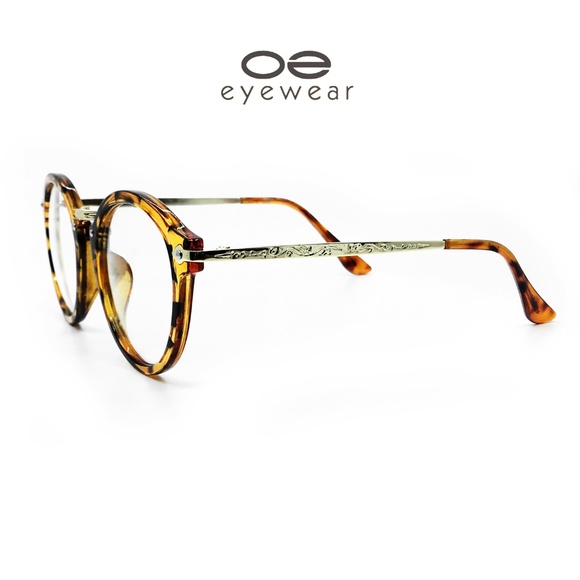 O2Eyewear 8926 Non-Prescription Clear Lens Glasses - Picture 4 of 7